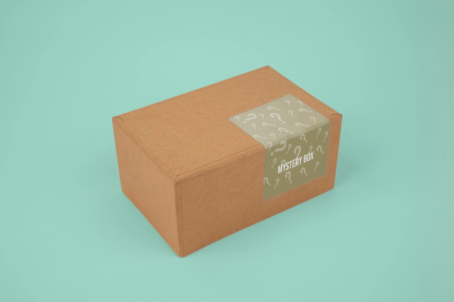 Cap packaging box used to compare individual and grouped packing formats