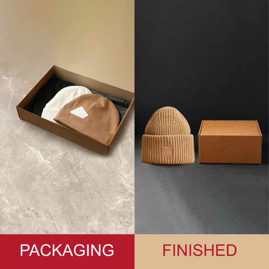 Упаковка для шапочек