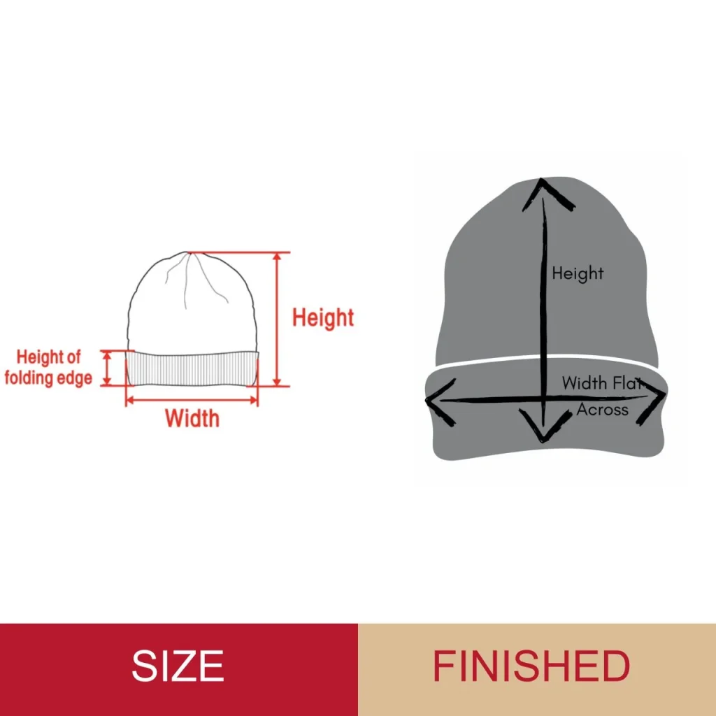Размер шапочки