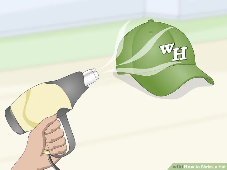 قبعة تجفيف الشعر مع شعار WH لتقليص حجمها