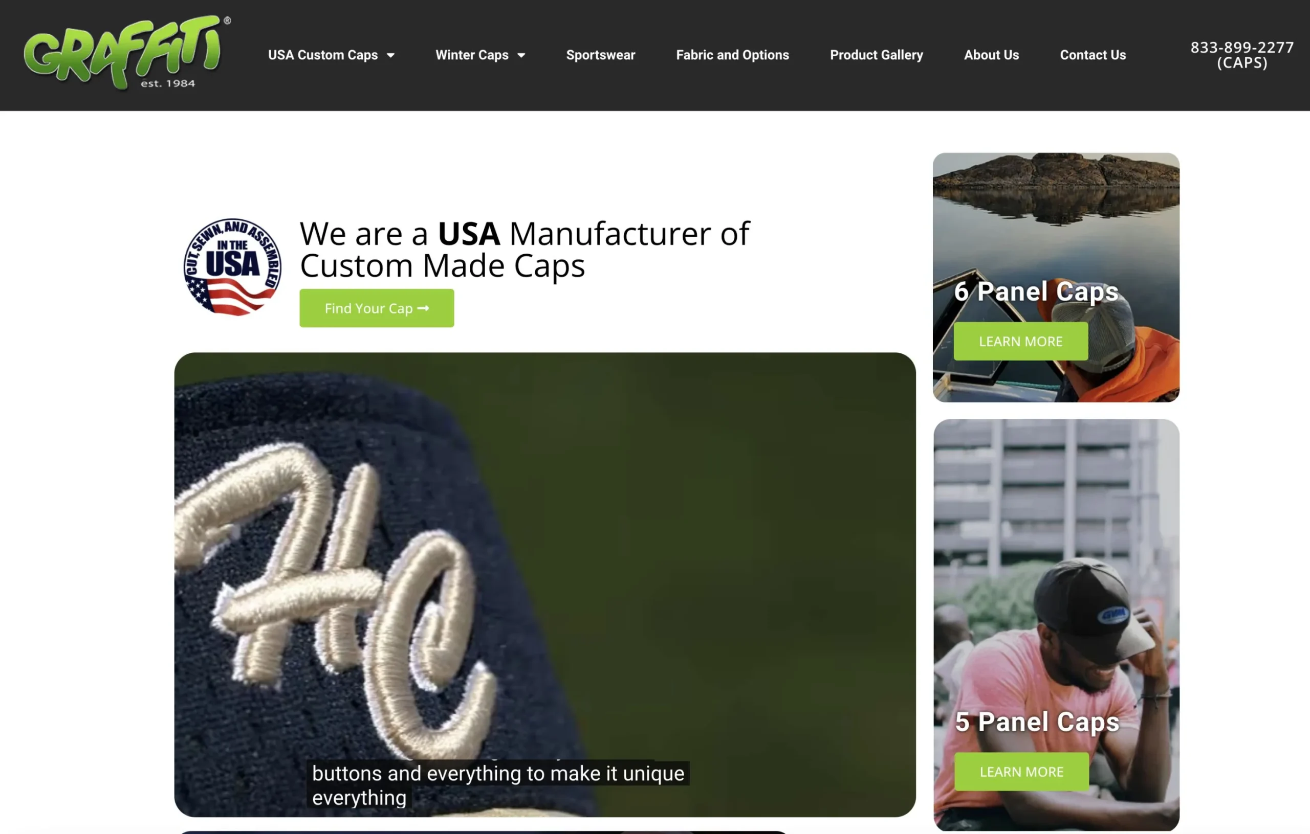 Graffiti Caps Website Graffiti Caps Website