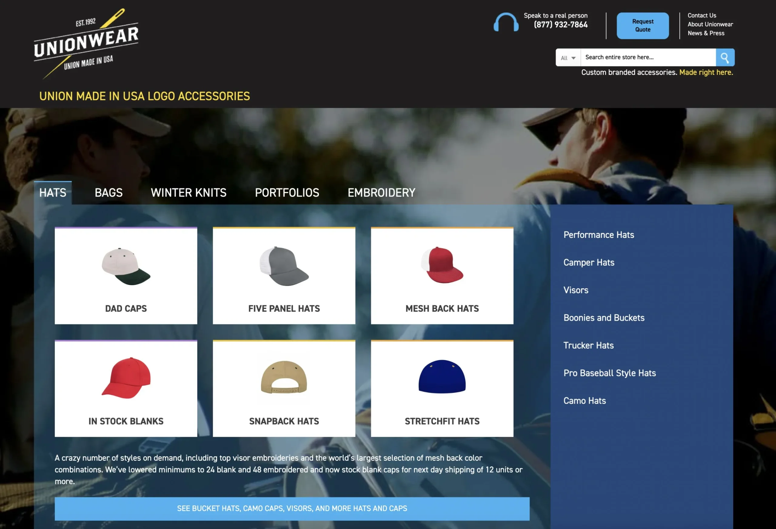 Unionwear Website Unionwear Website