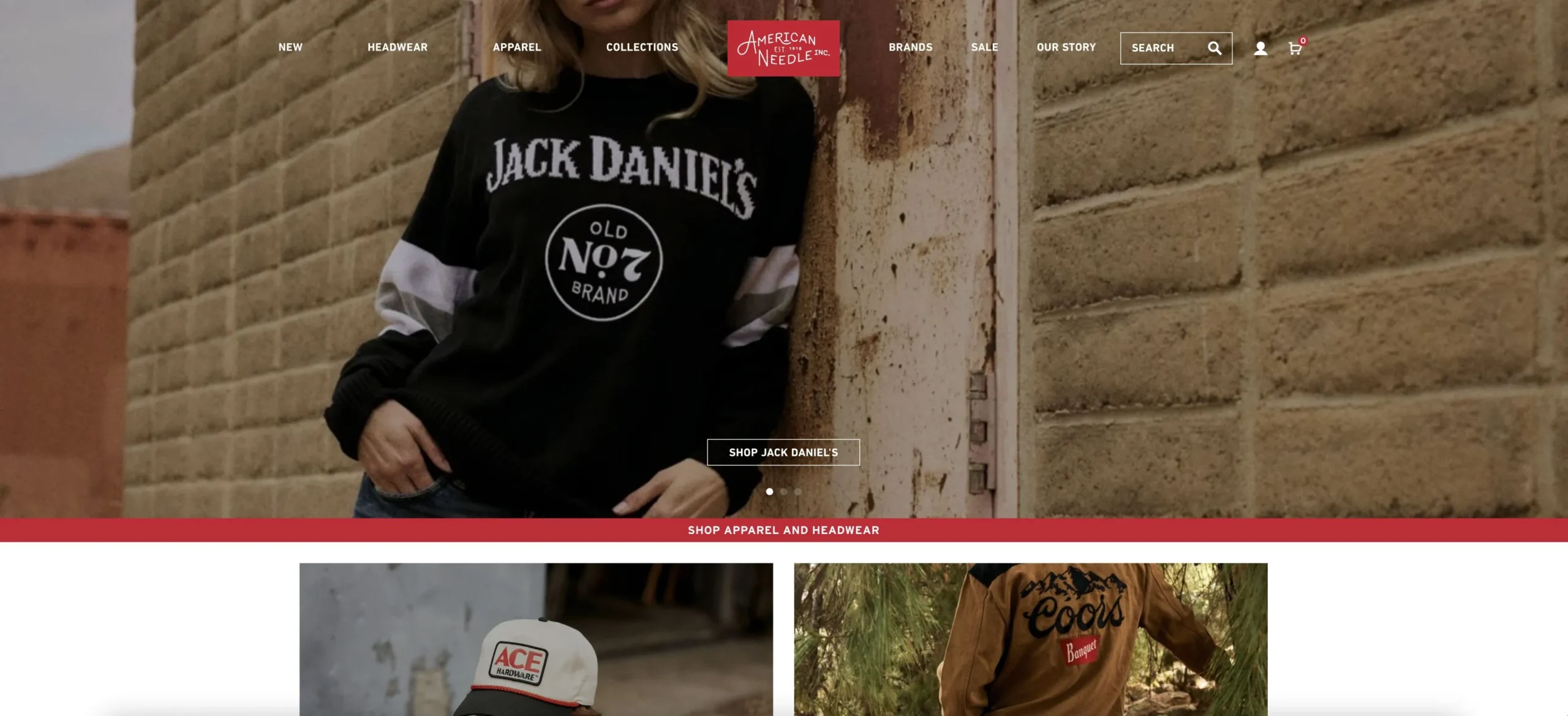 American Needle Website