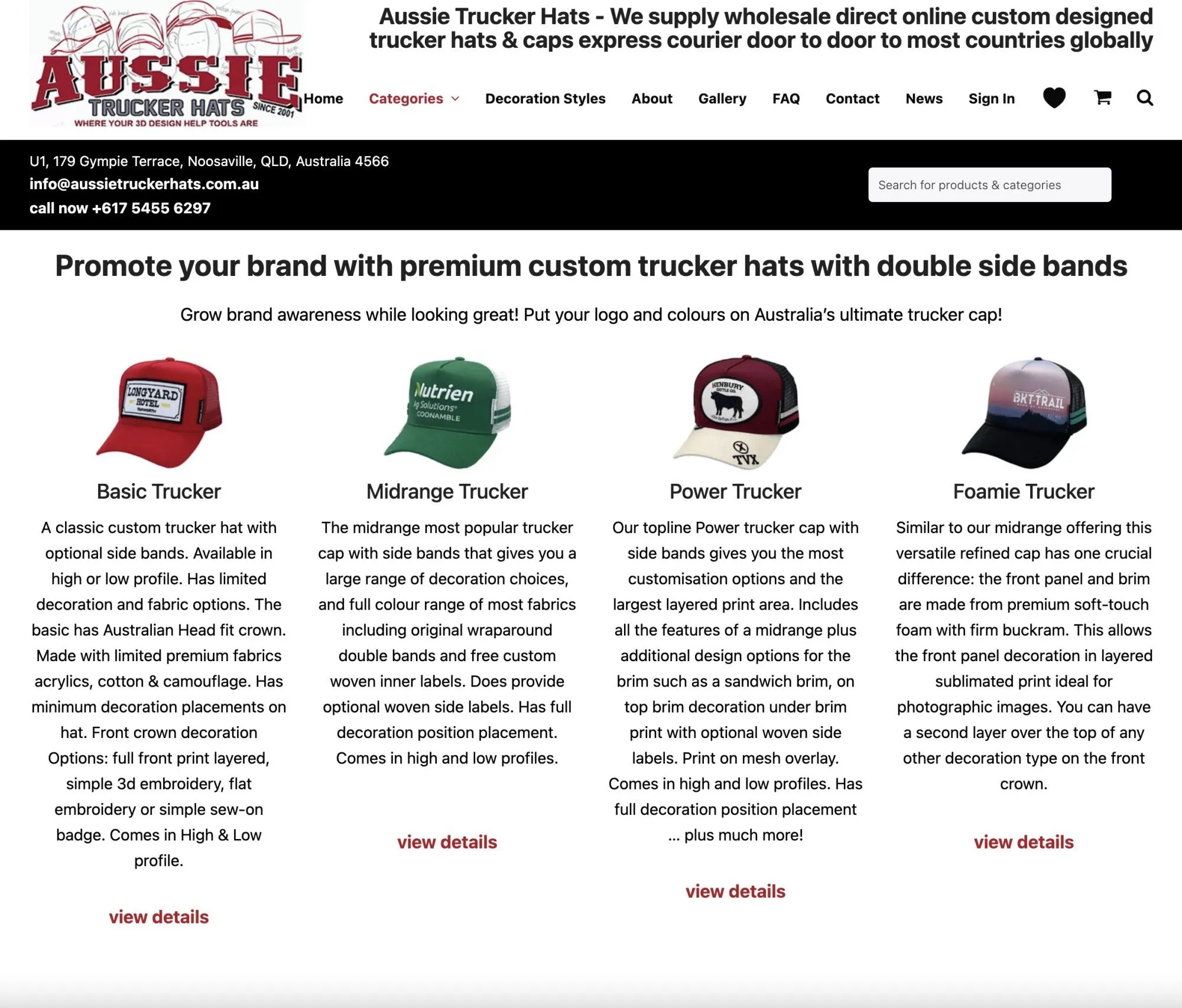Aussie Trucker Hats Product Aussie Trucker Hats Product