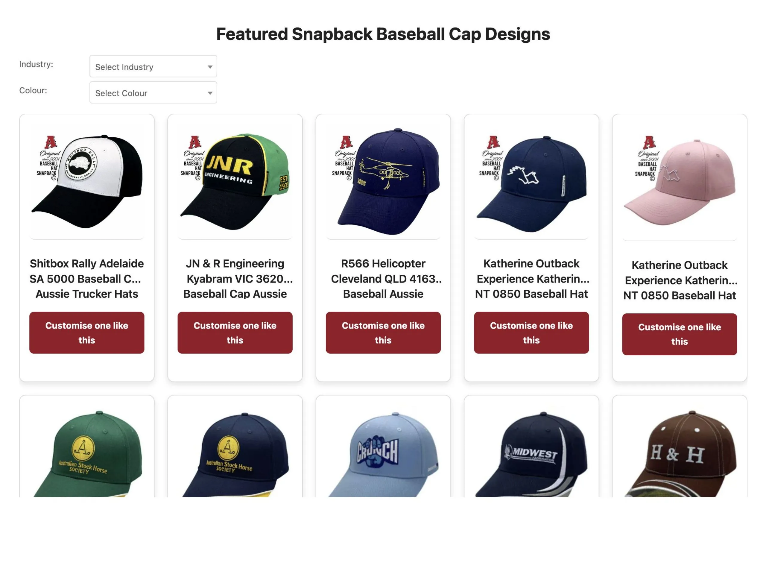 Aussie Trucker Hats Product Aussie Trucker Hats Product