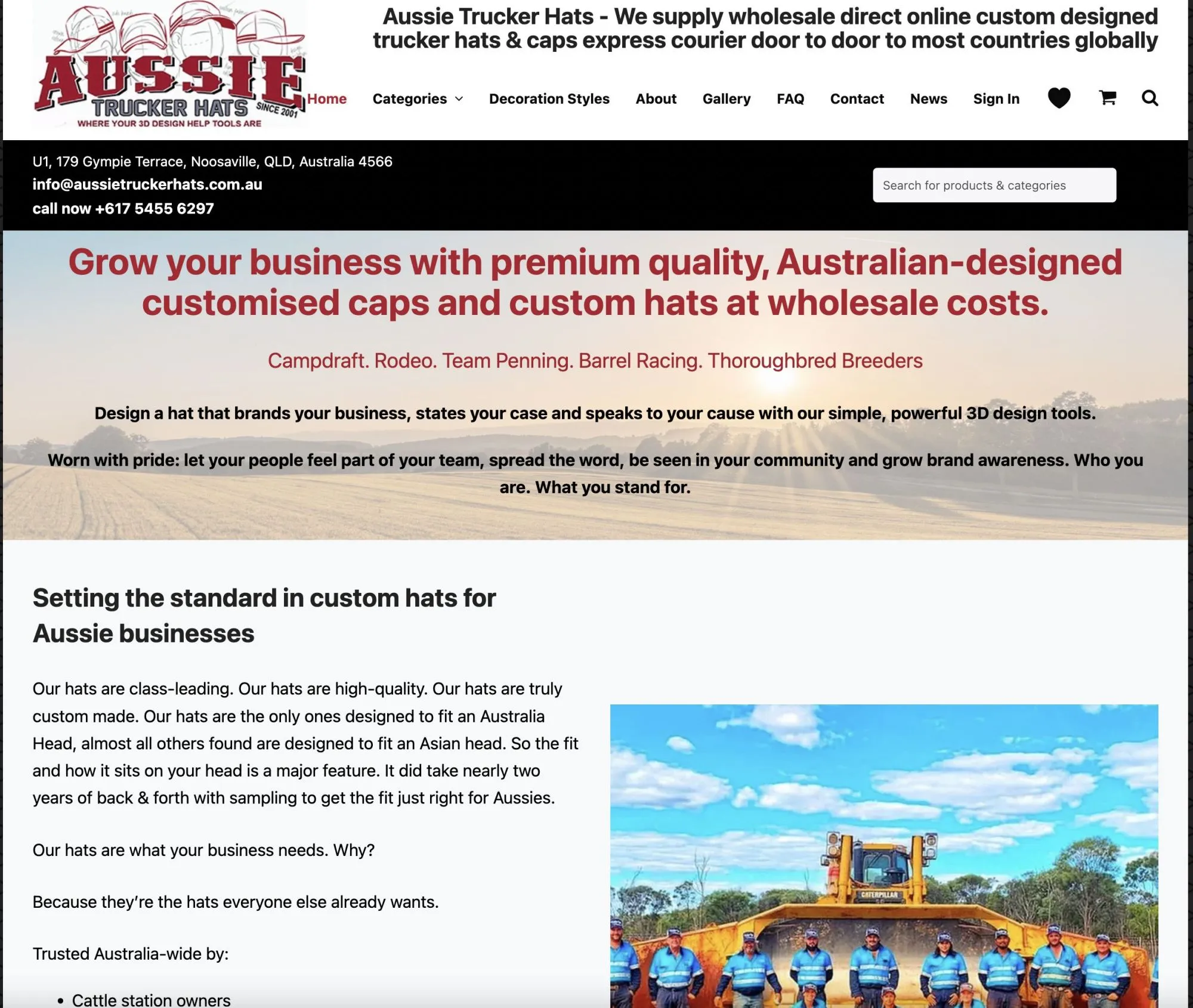 Aussie Trucker Hats Website Aussie Trucker Hats Website