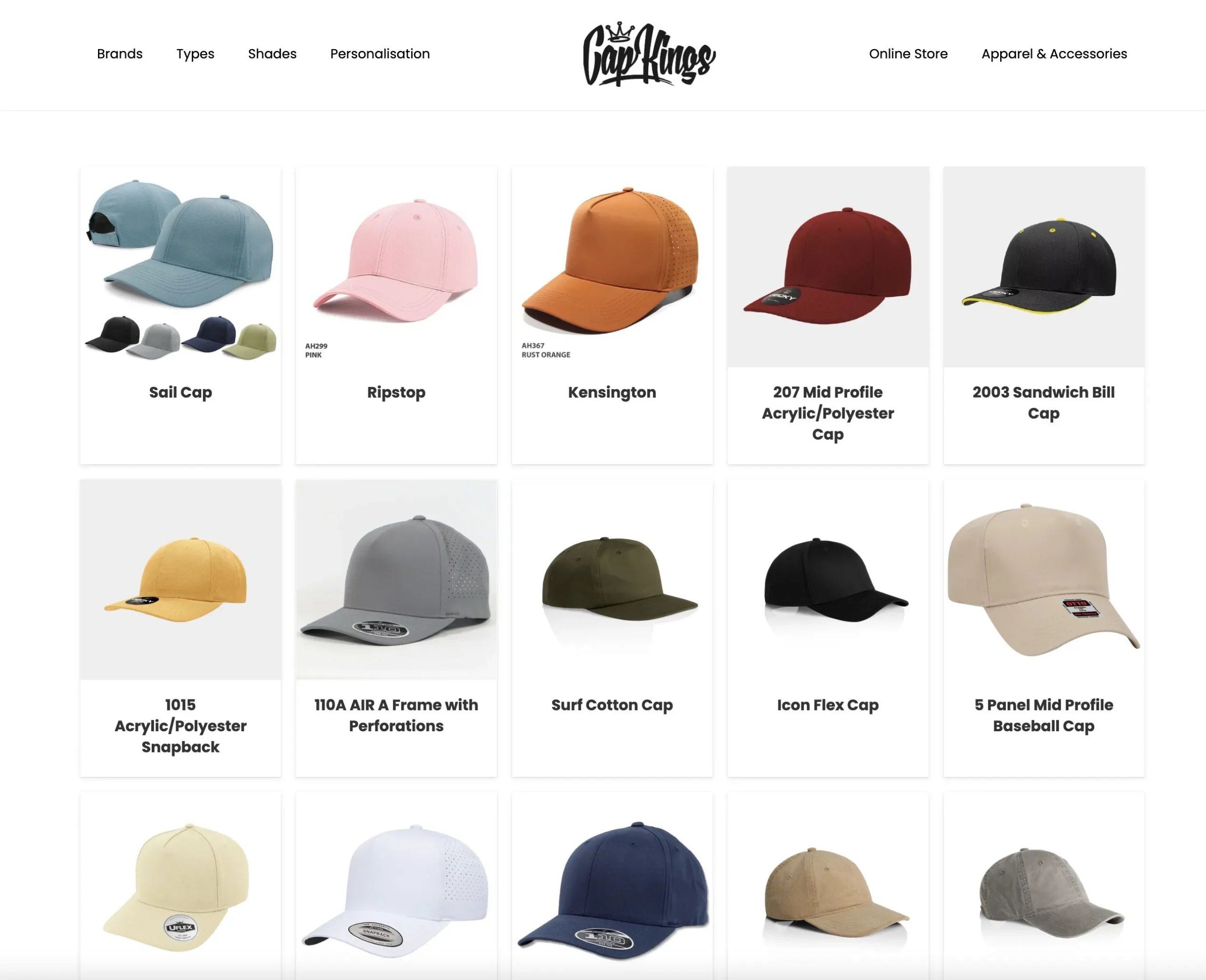 CapKings Product CapKings Product