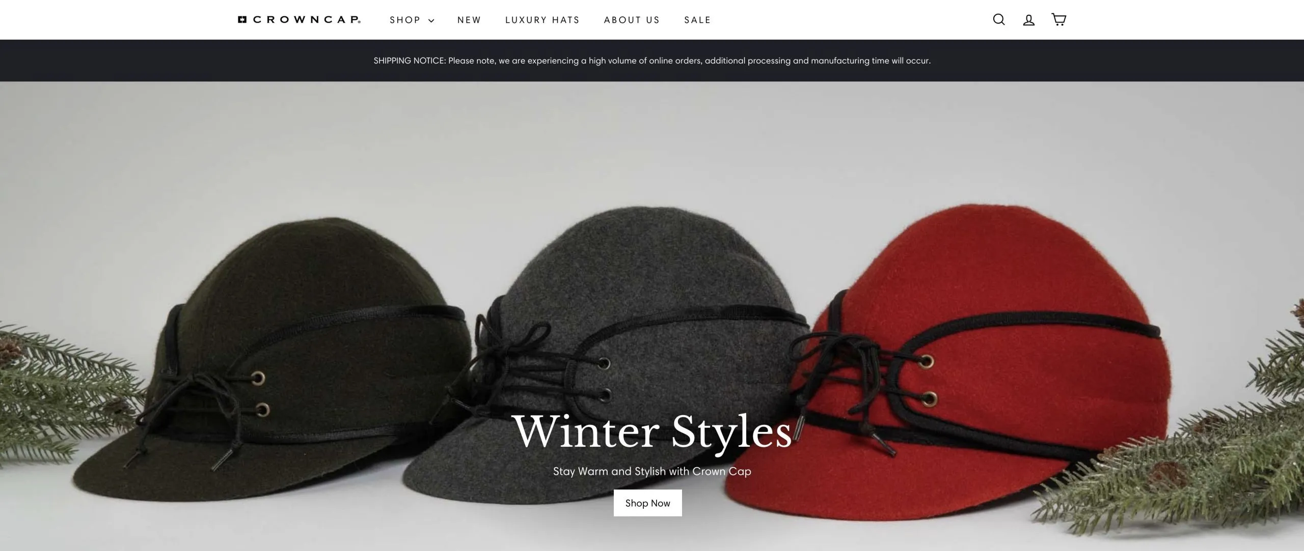 Sitio web de Crown Cap Sitio web de Crown Cap