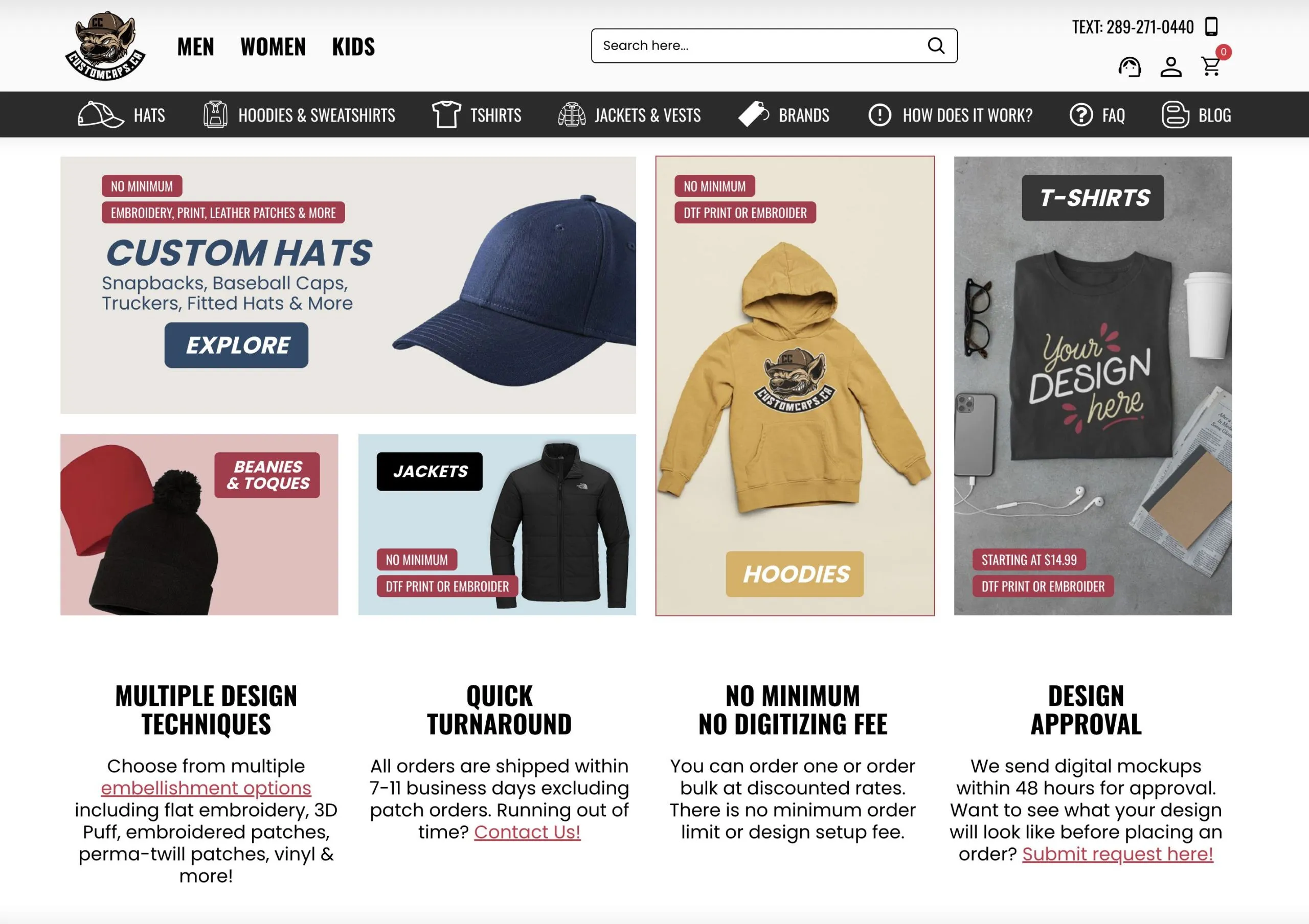 Sitio web de gorras personalizadas Sitio web de gorras personalizadas