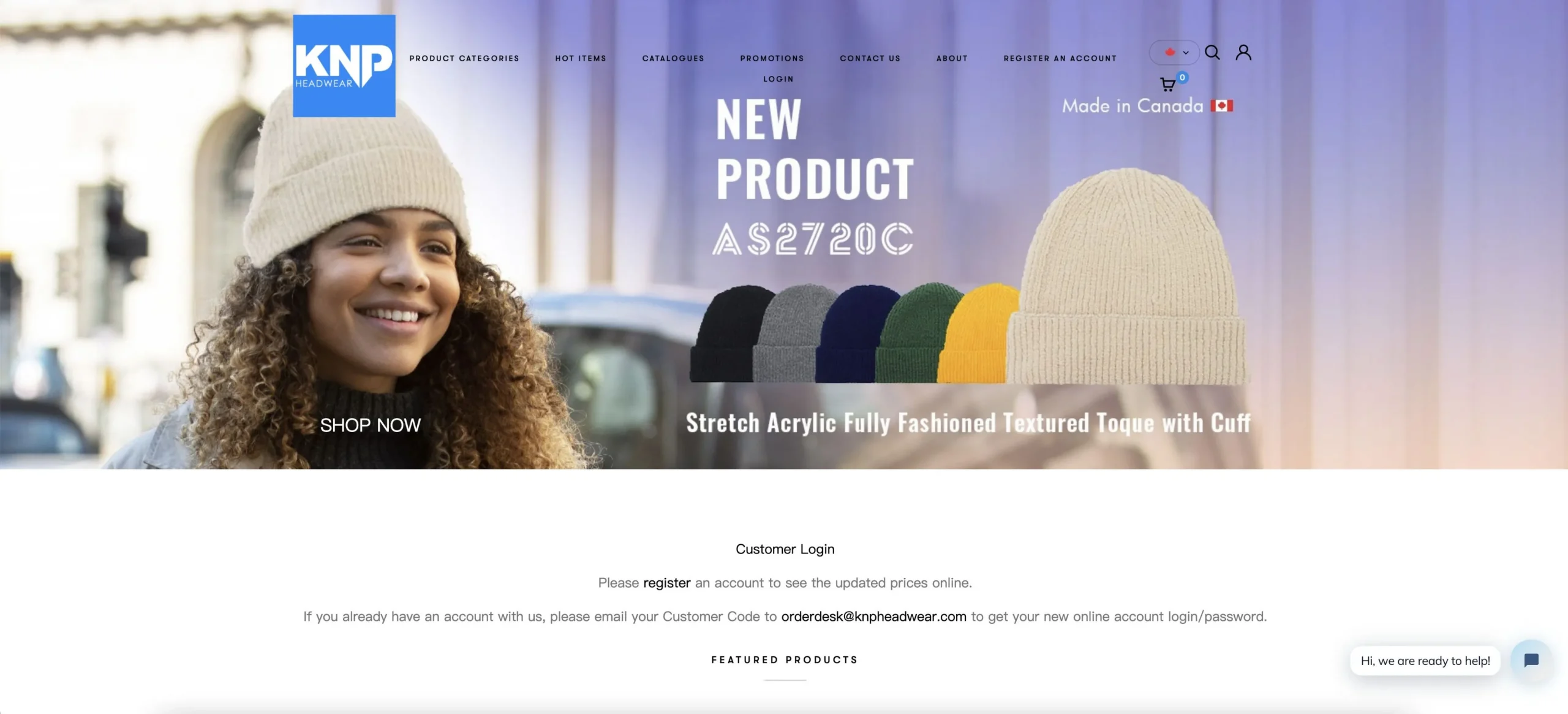 KNP Headwear Inc Website KNP Headwear Inc Website