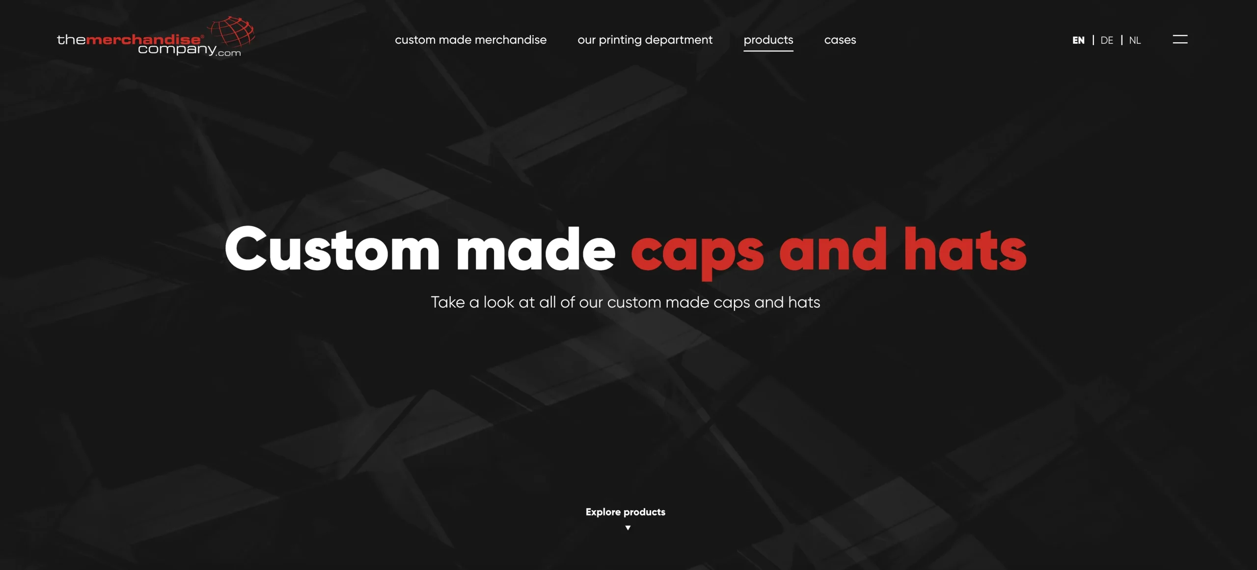 The Merchandise Company Website