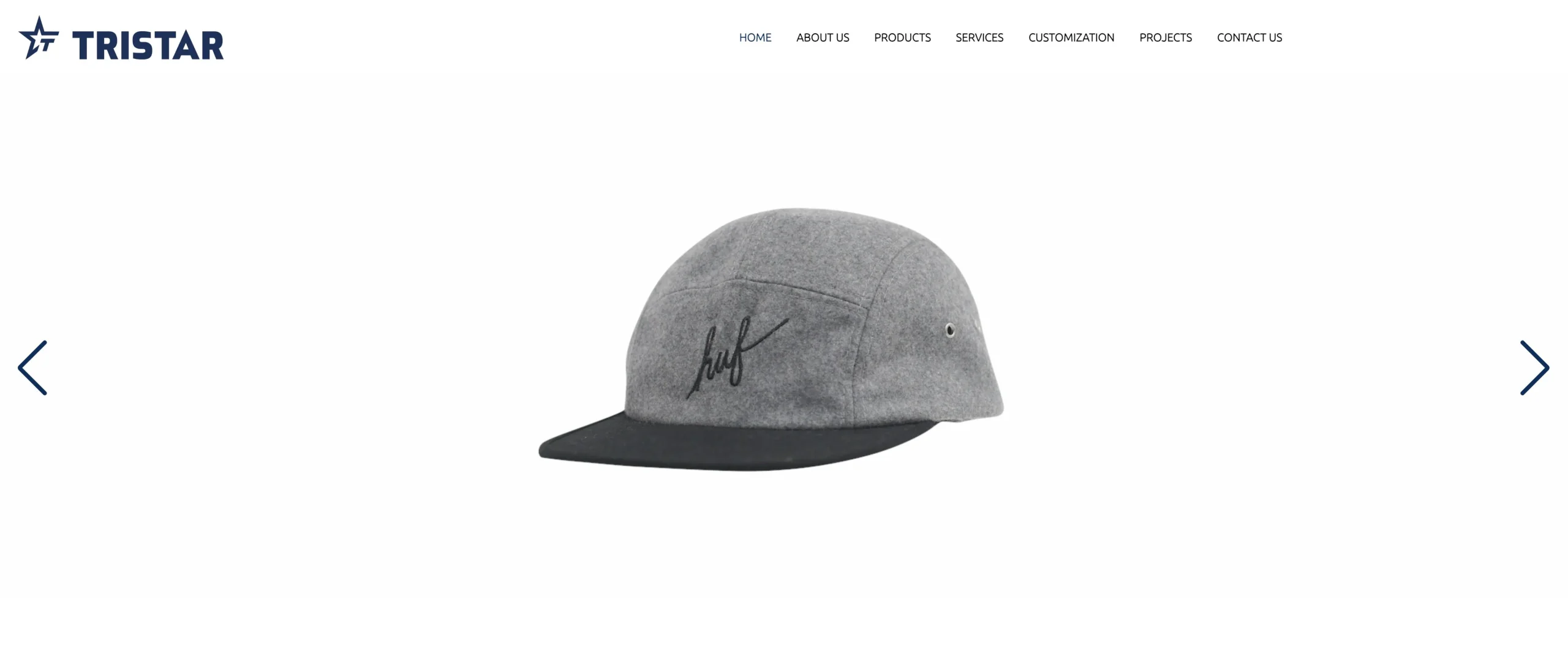 Sitio web de Tristar Headwear Sitio web de Tristar Headwear