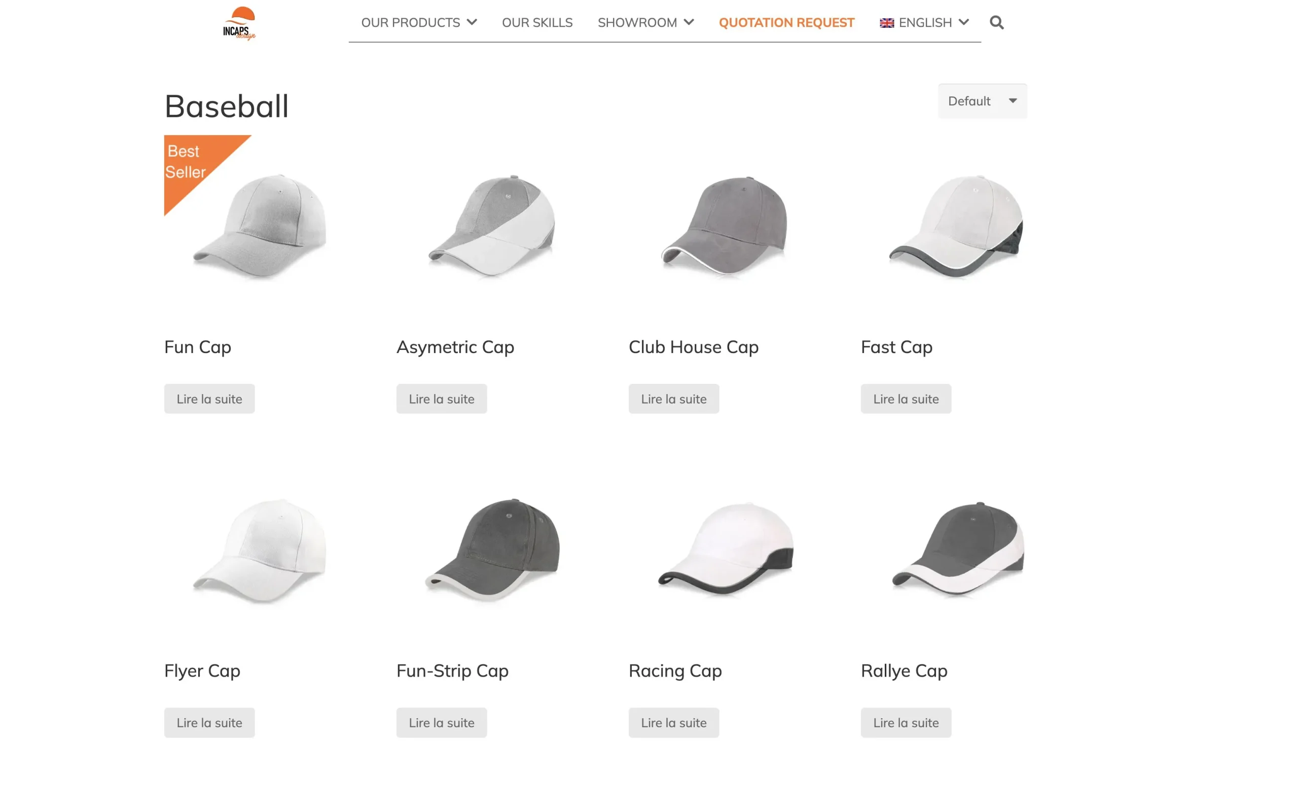 Producto de diseño de Incaps Producto de diseño de Incaps