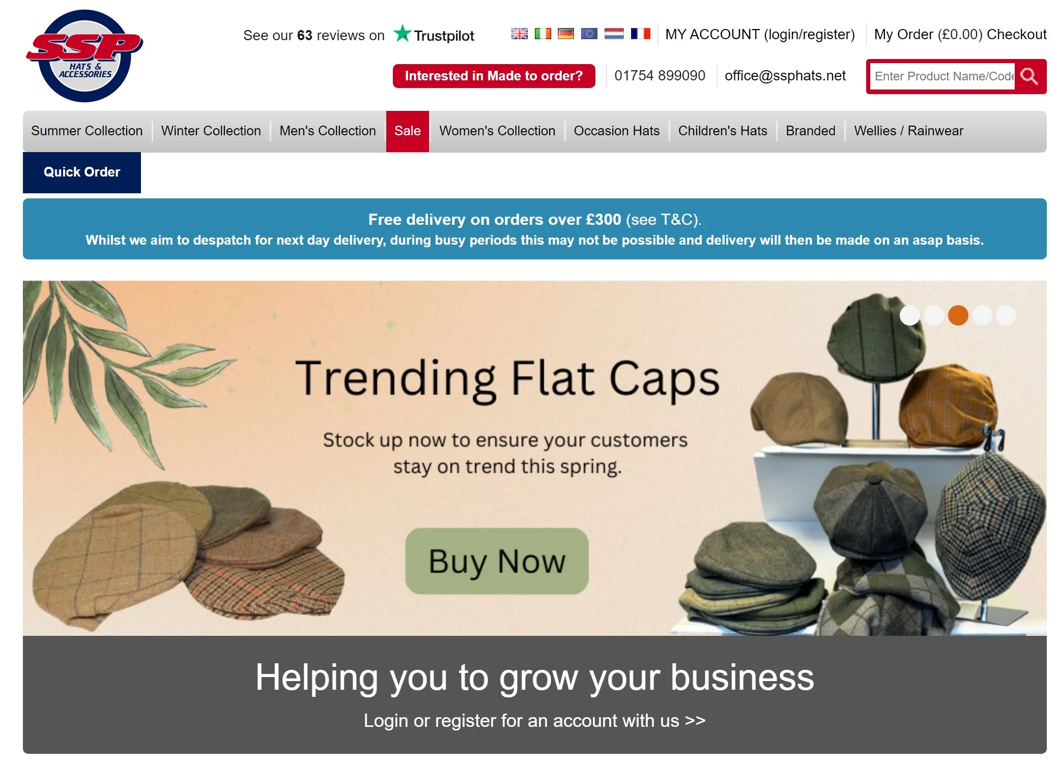 3 SSP Hats 3 SSP Hats