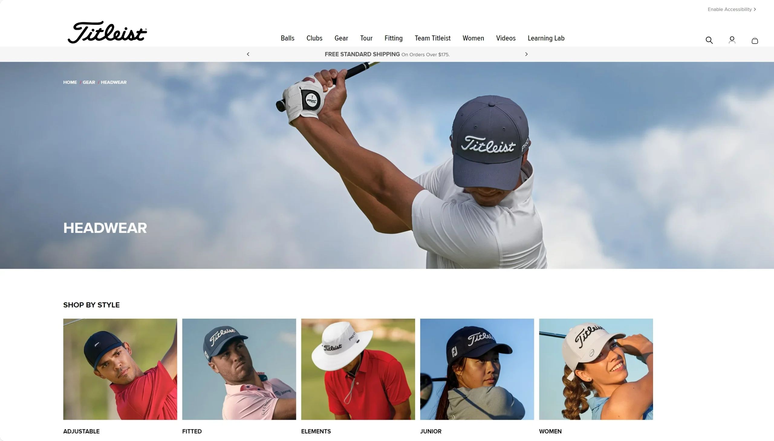 httpswwwtitleistcomgolf geargolf hats