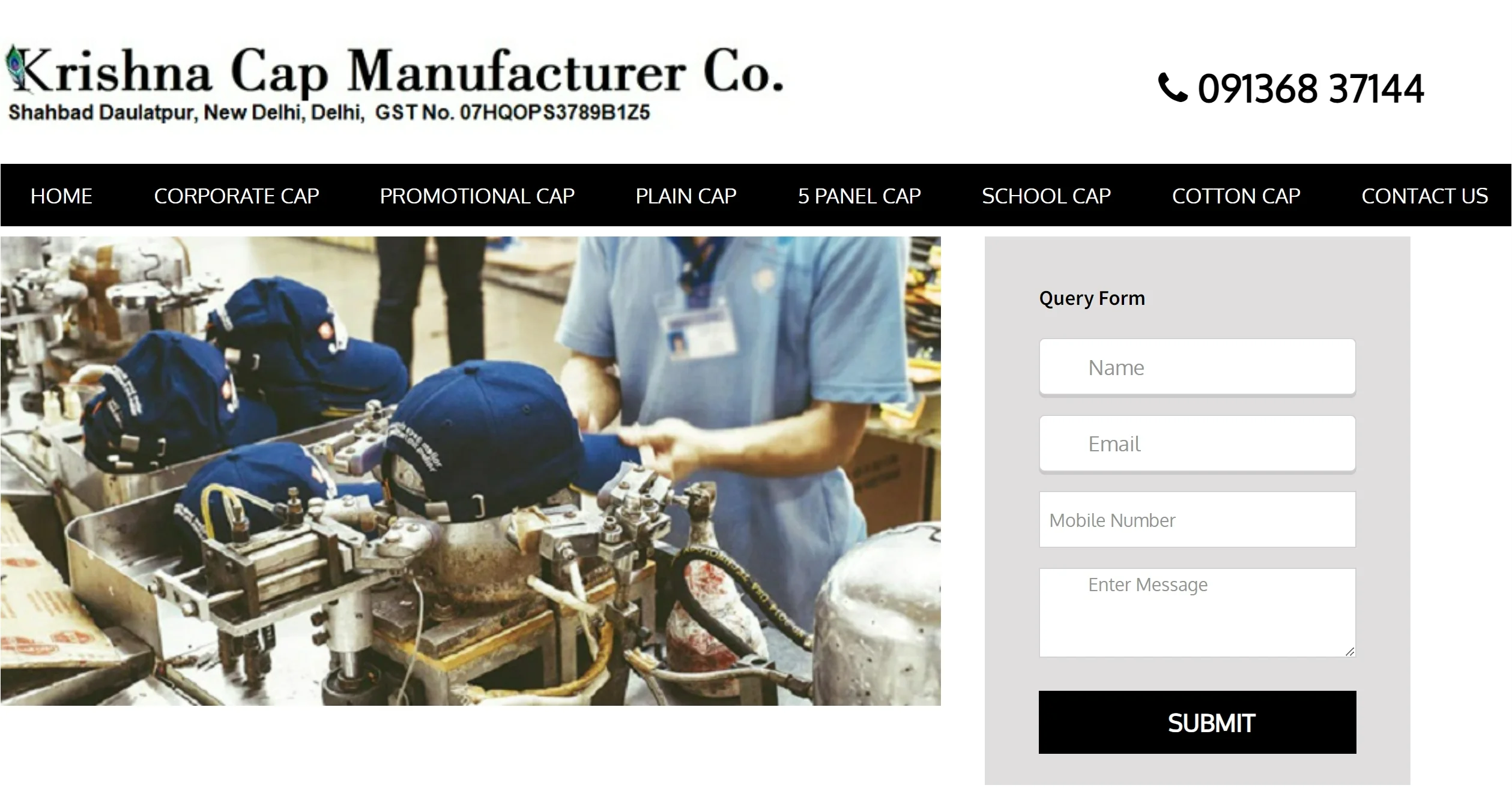 Krishna Cap Manufacturer Co Krishna Cap Manufacturer Co