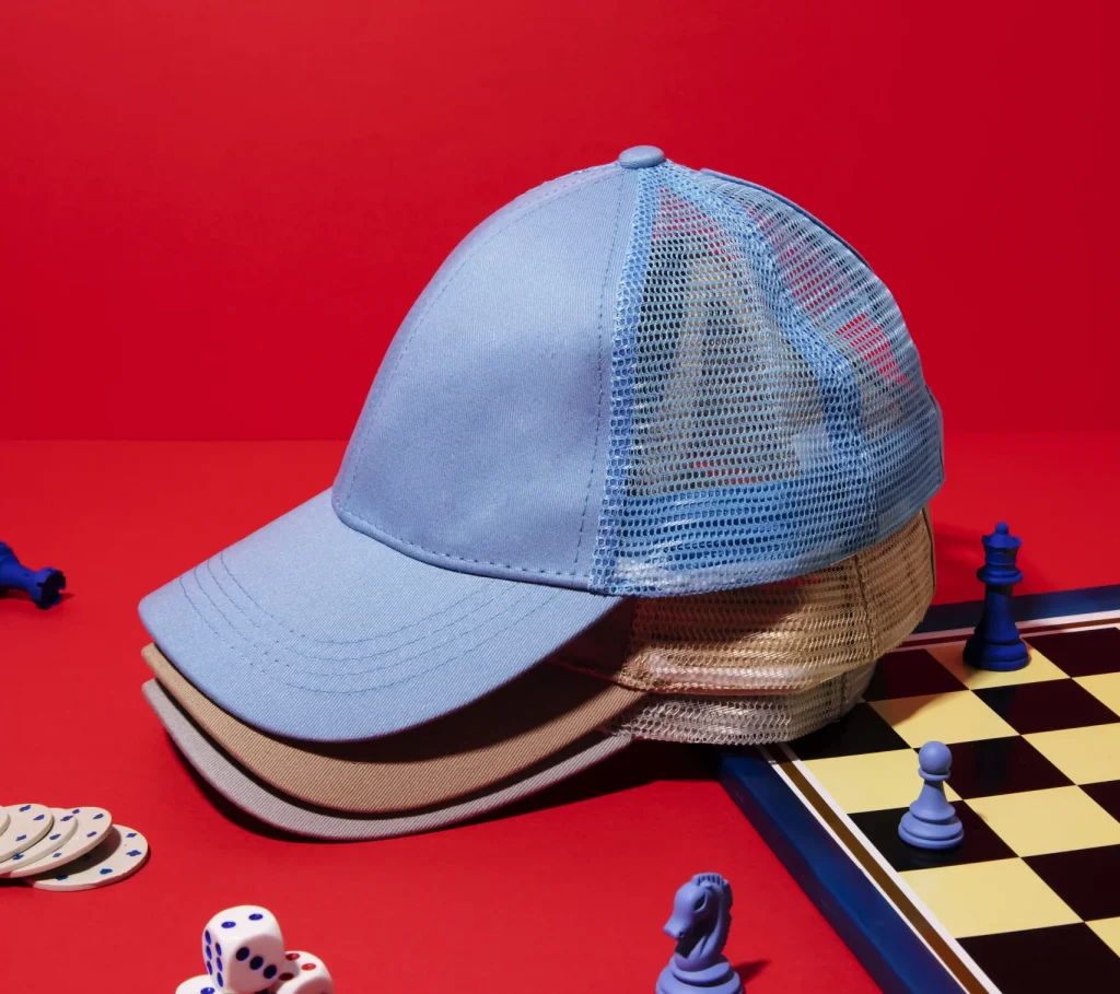 creative Moisture Wicking hat still life chess