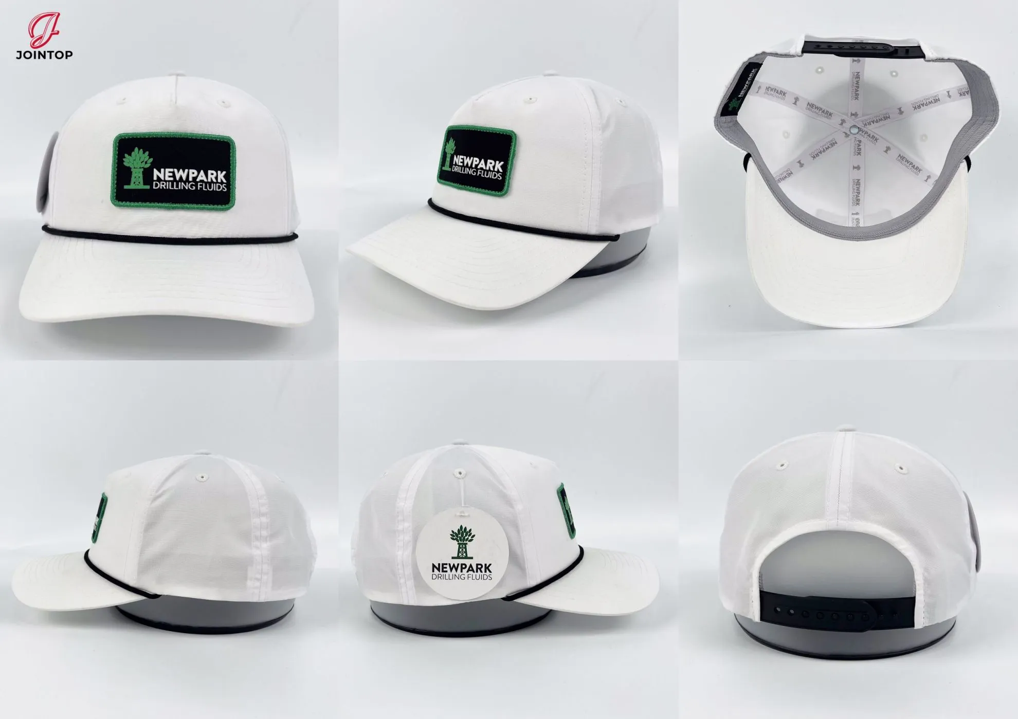 White cap with Newpark Drilling Fluids patch