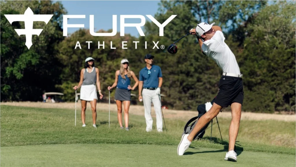 Fury Athletix Hat in golf action