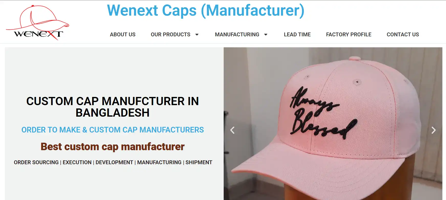 WeNext Caps