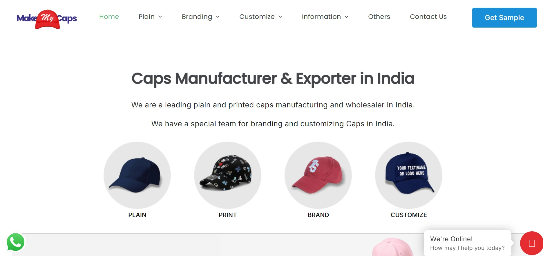 Fabricante de gorras de camionero Make My Caps Fabricante de gorras de camionero Make My Caps