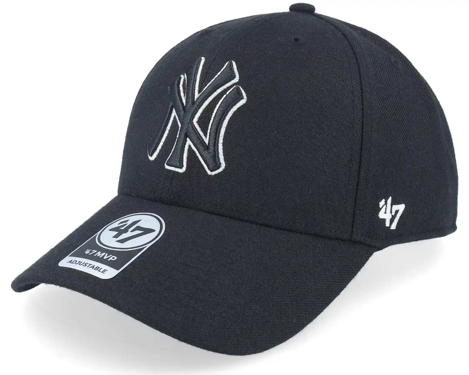 Gorra negra 47 MVP con logotipo de NY Gorra negra 47 MVP con logotipo de NY