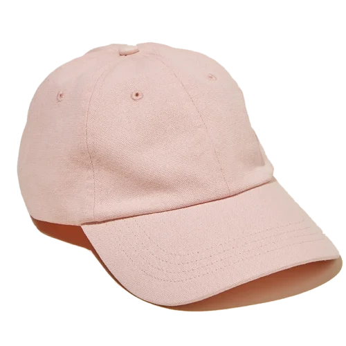 Hellrosa Dad-Mütze, perfekt für einen weichen und stylischen Touch