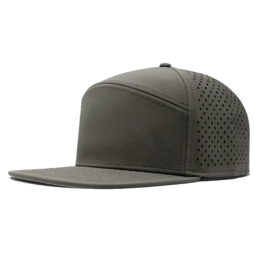 Gorra multipanel verde oliva con paneles laterales transpirables