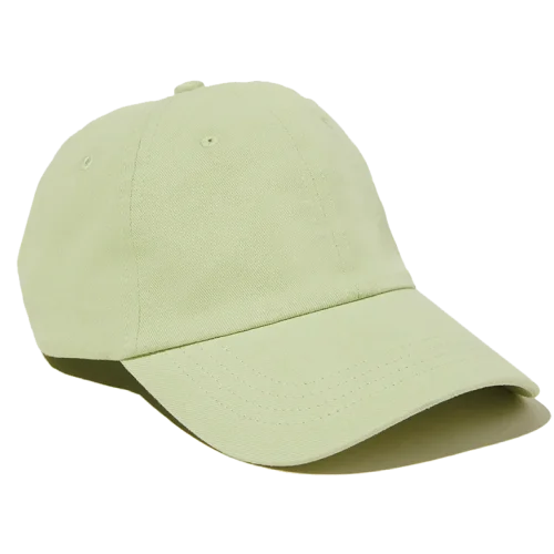 Hellgrüne Dad-Mütze mit frischem Pastellton-Design